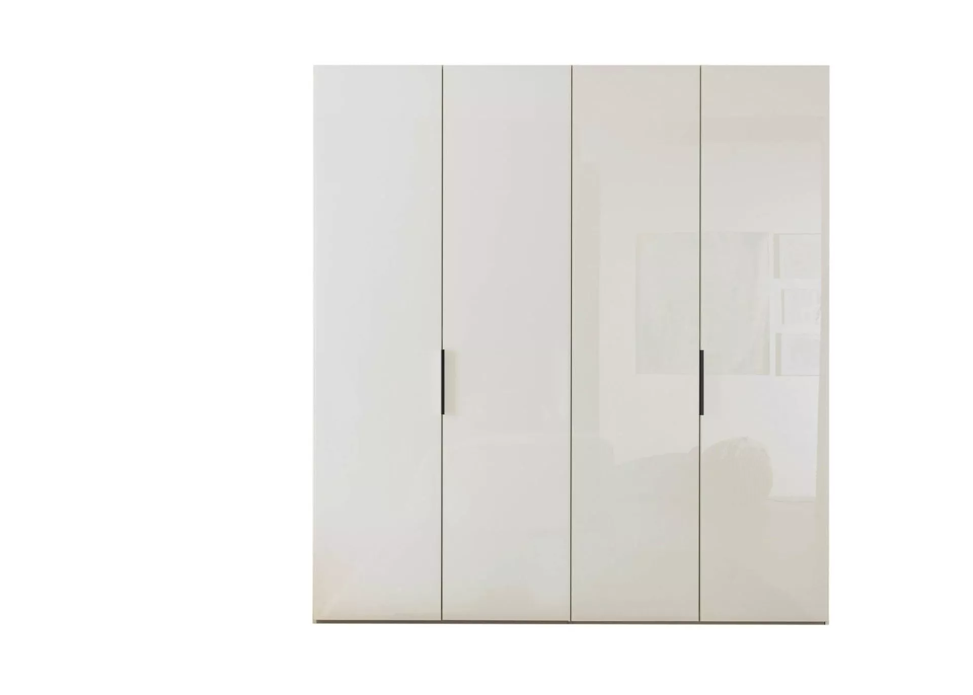 Kleiderschrank Weiß-Weißglas LAAR | | 518254-0